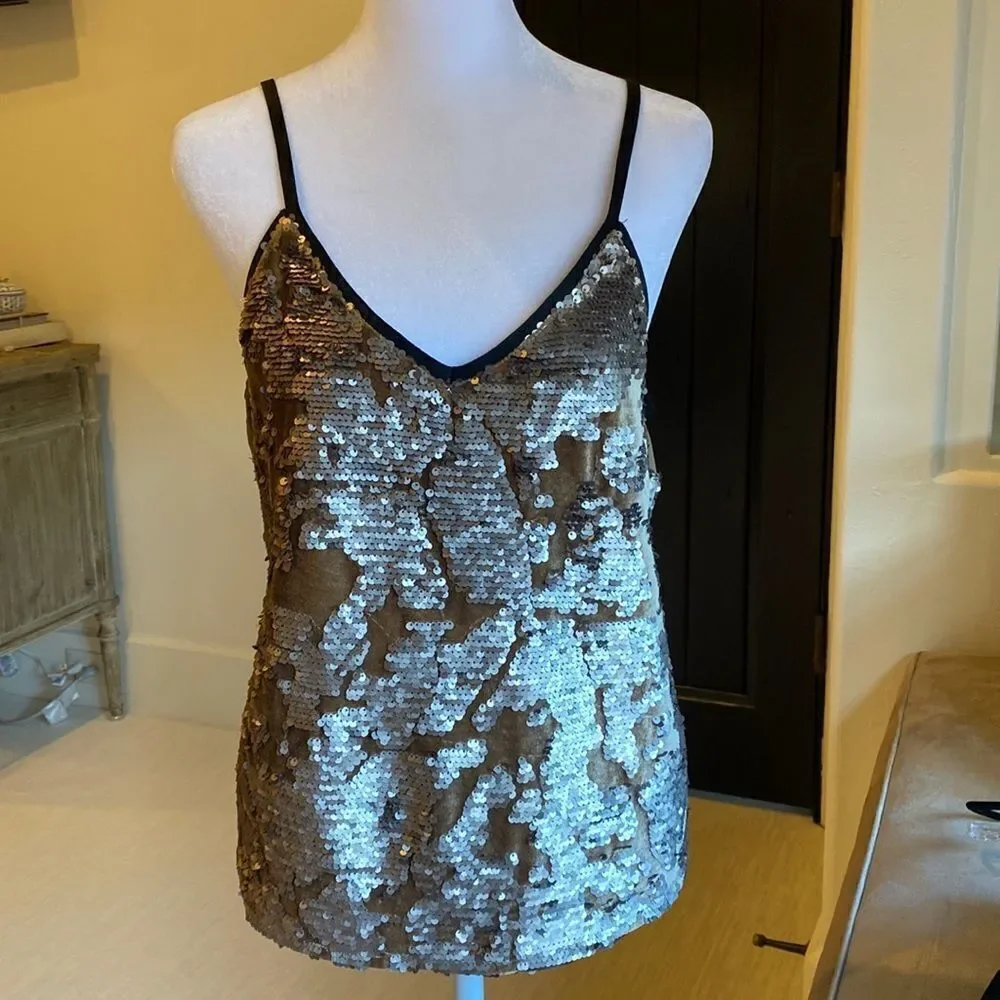Dress Forum Velvet and sequins tank - Picture 2 of 12